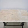 Mesa de hierro y mármol - Imagen 4