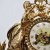 Reloj de bronce y mármol - Imagen 7