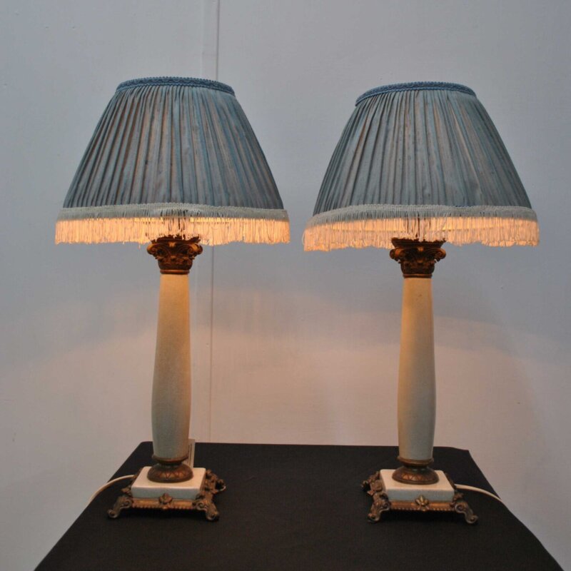 Pareja lámparas de mesa