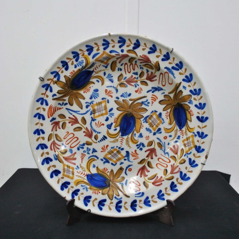 Plato antiguo cerámica