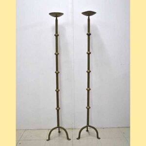 Candelabros forja