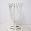 Macetero de hierro blanco - Imagen 3