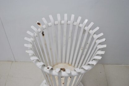 Macetero de hierro blanco - Imagen 5