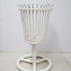 Macetero de hierro blanco - Imagen 2
