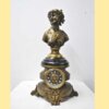 Reloj de mesa busto dama