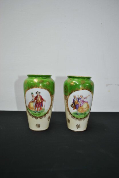 Floreros de porcelana