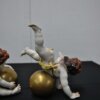 Pareja angelitos porcelana - Imagen 5