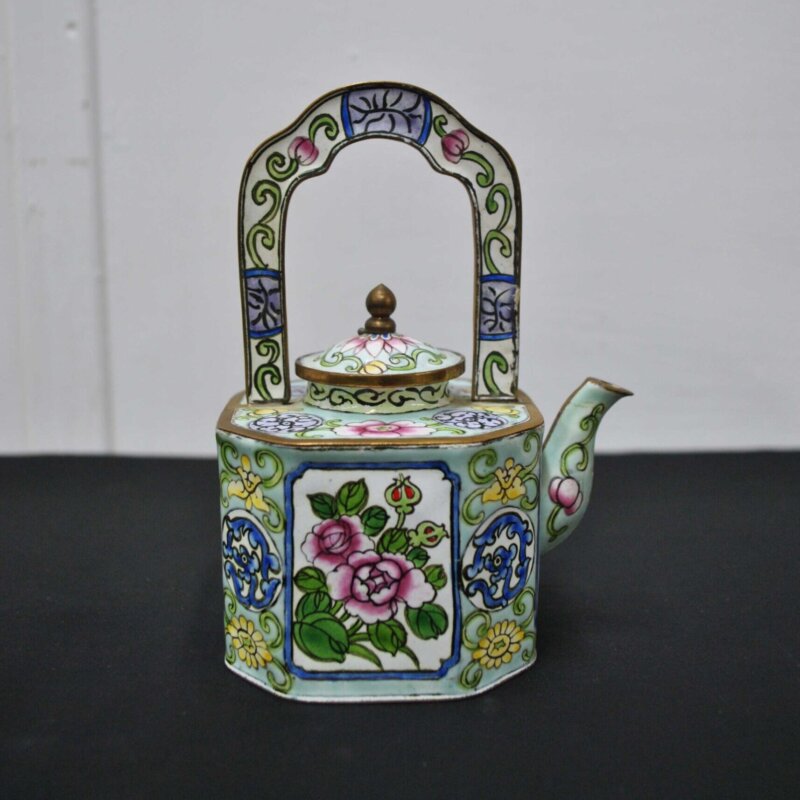 Tetera china Cloisonné