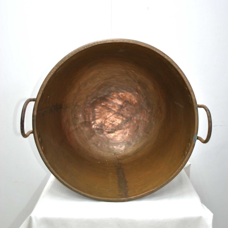 Gran caldero cobre