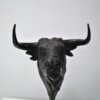 Escultura cabeza toro - Imagen 4