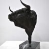 Escultura cabeza toro - Imagen 5