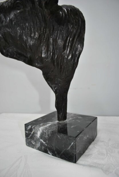 Escultura cabeza toro - Imagen 7