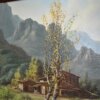 Óleo paisaje montañas - Imagen 2