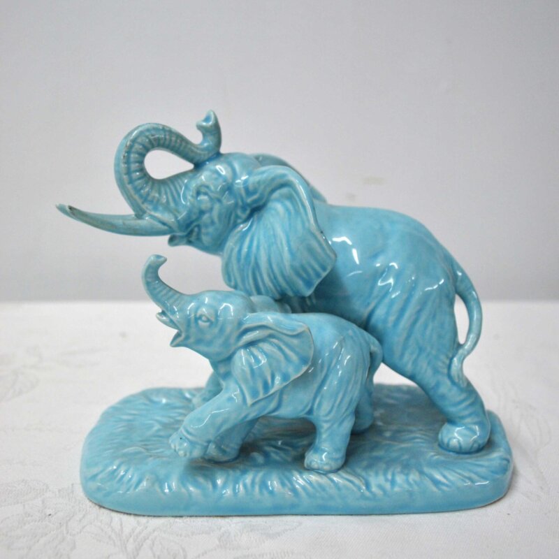 Elefantes de cerámica