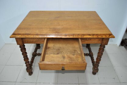 Mesa o escritorio de roble - Imagen 4