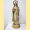 Talla de madera Santa Lucia