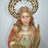 Talla de madera Santa Lucia - Imagen 3