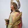 Talla de madera Santa Lucia - Imagen 8