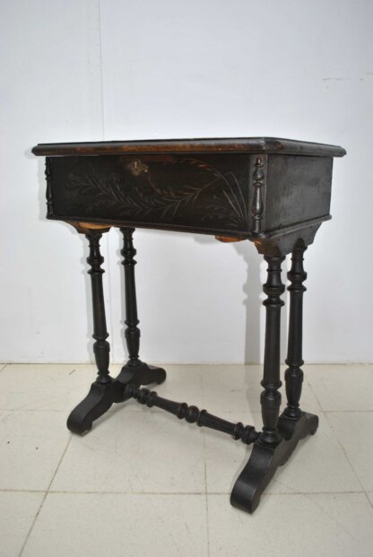 Mesa costurero antigua - Imagen 4