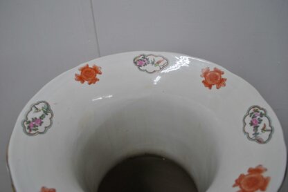 Jarrón chino con soporte - Imagen 7
