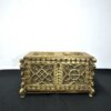 Caja o cofre de bronce