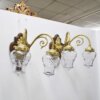 Apliques bronce vintage - Imagen 2
