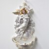 Benditera de Porcelana con Ángel y Cruz - Imagen 2