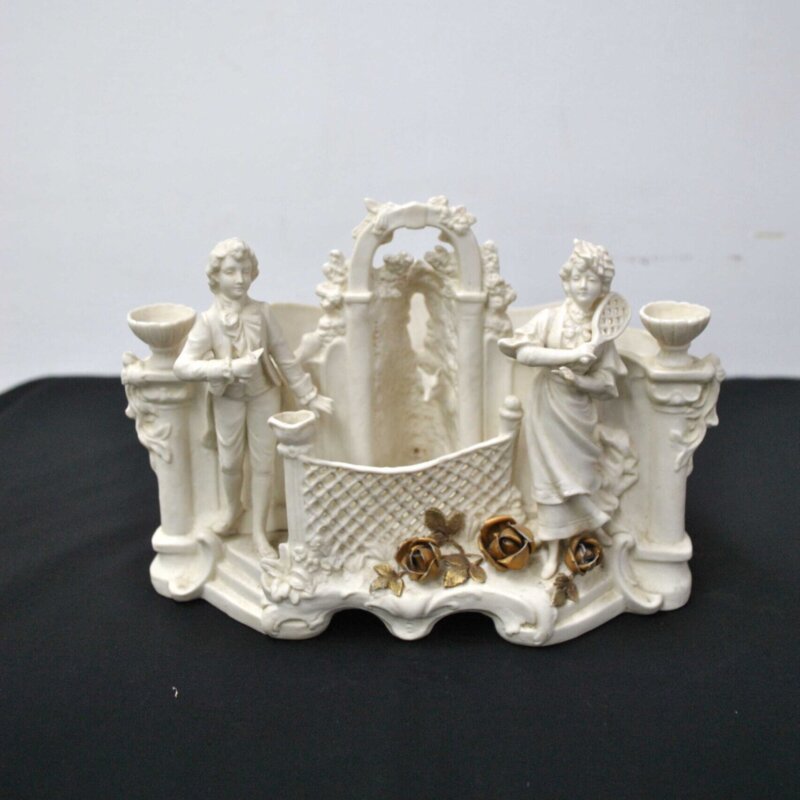 Centro de mesa porcelana Biscuit