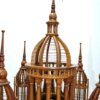 Gran jaula de madera tallada - Imagen 5