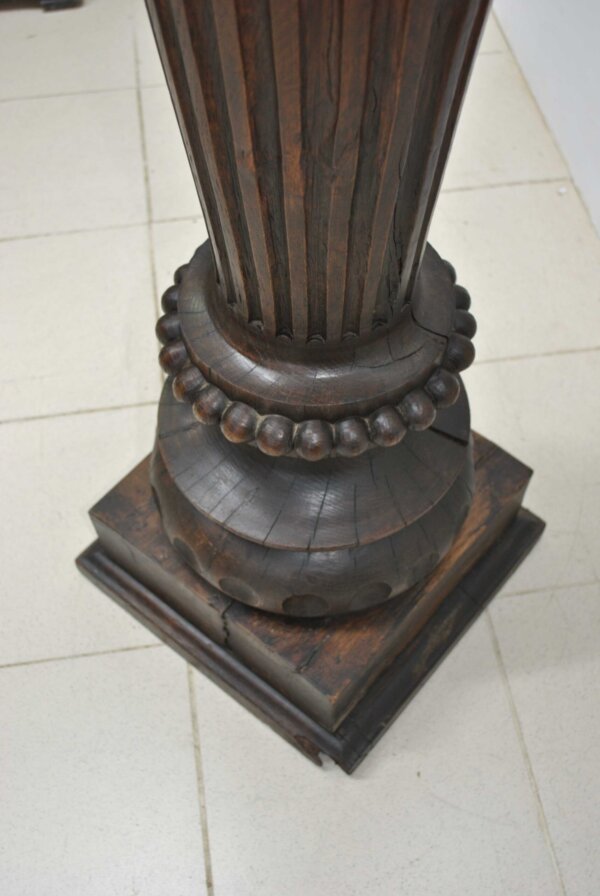Columna pedestal madera - Imagen 6