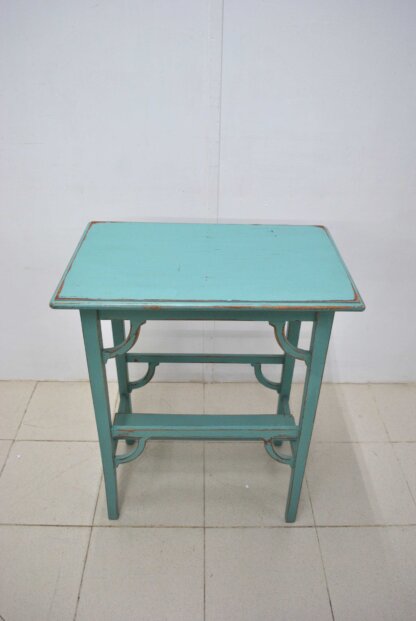 Mesa pintada verde agua - Imagen 2