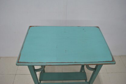 Mesa pintada verde agua - Imagen 3