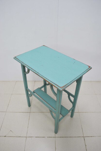 Mesa pintada verde agua - Imagen 6