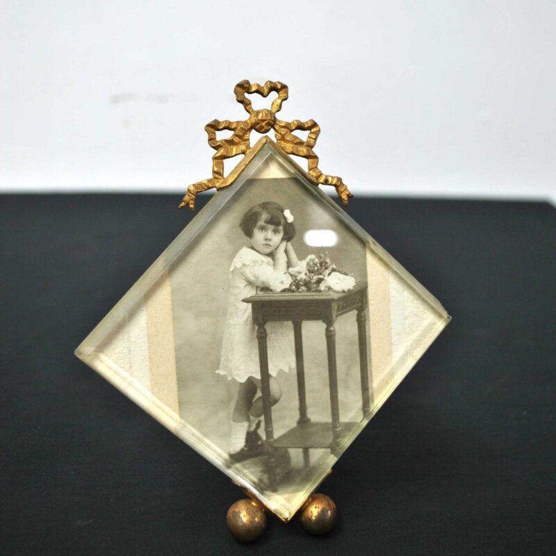 Portarretrato lazo bronce