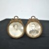 Portarretrato doble bronce