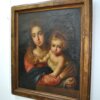 Pintura óleo Virgen y Niño - Imagen 3