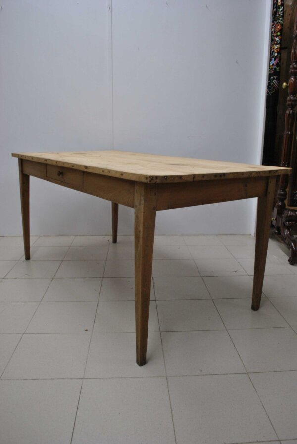 Mesa rústica de madera - Imagen 5