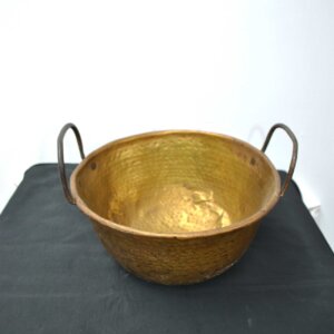 Caldero dorado asas