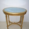 Mesa Luis XVI pan de oro - Imagen 2