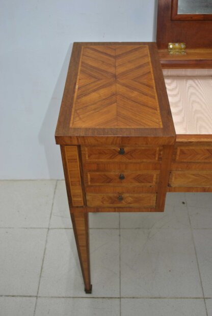 Tocador madera y marquetería - Imagen 5