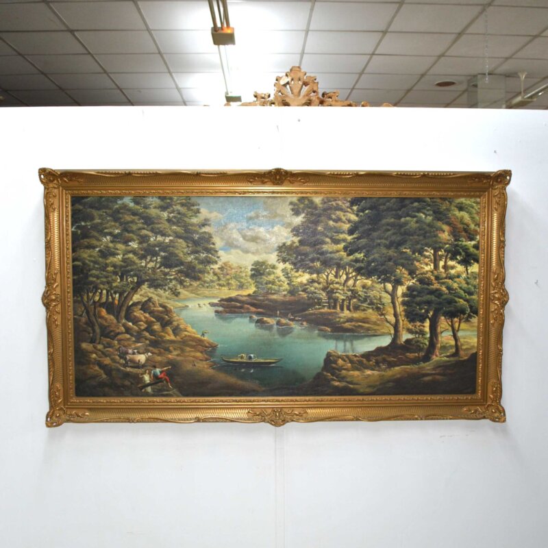 Cuadro óleo paisaje