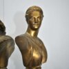 Pareja de bustos en bronce - Imagen 4