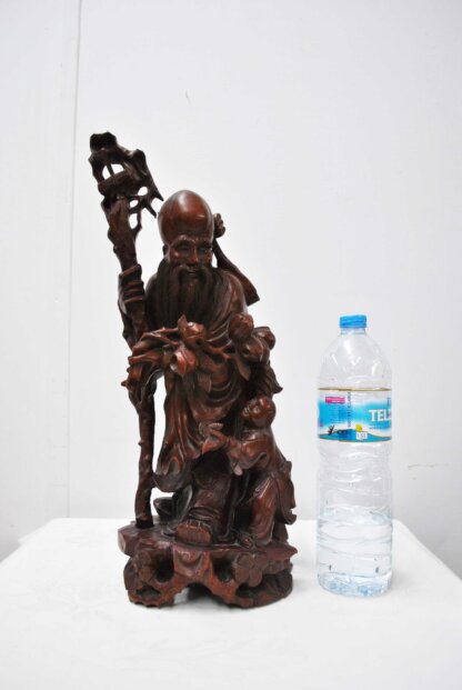 Escultura Dios de la longevidad - Imagen 3