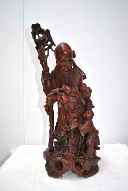 Escultura Dios de la longevidad - Imagen 2