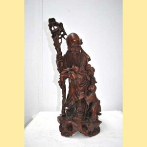 Escultura Dios de la longevidad