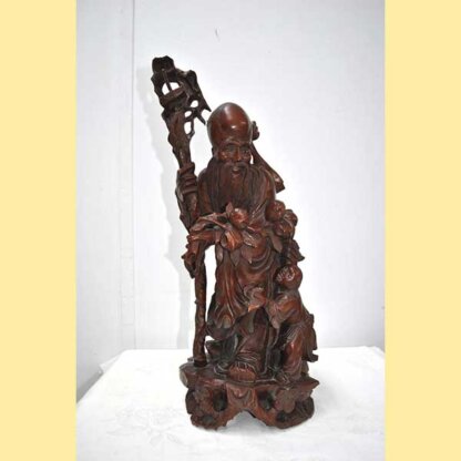 Escultura Dios de la longevidad