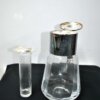 Jarra de cristal y metal - Imagen 2