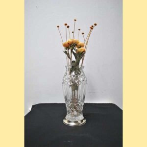 Florero de cristal