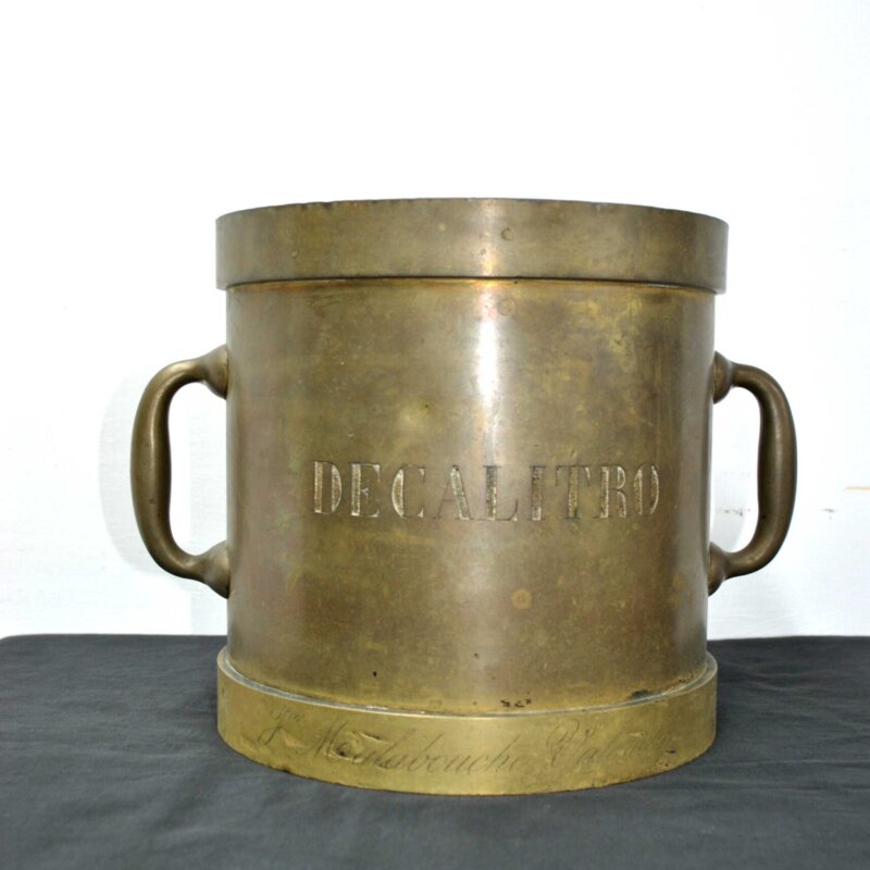 Medida capacidad decalitro