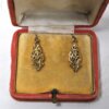 Pendientes de oro con estuche - Imagen 4